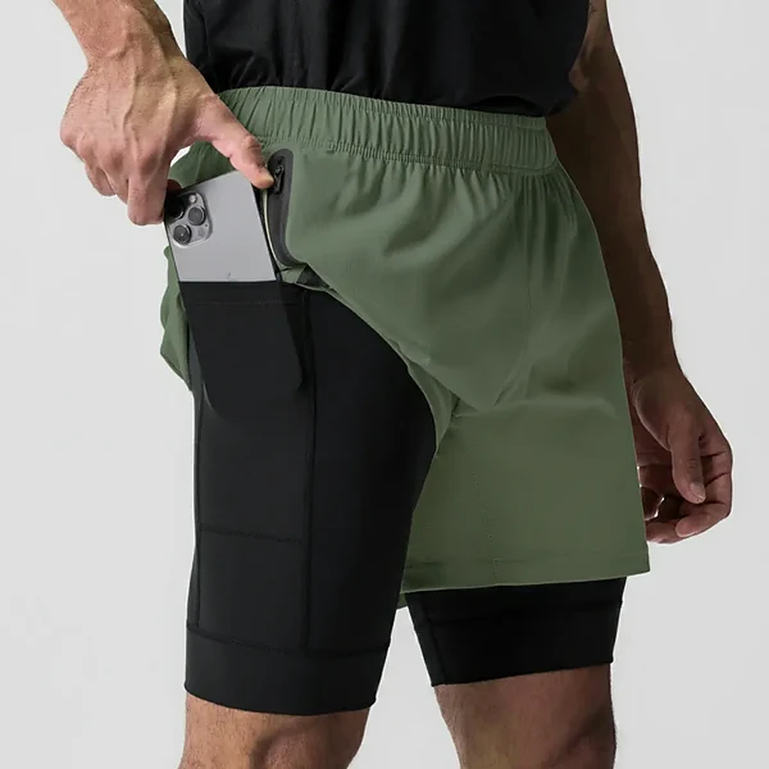 Drix Actus Core Motion Pantalón Corto 2 en 1