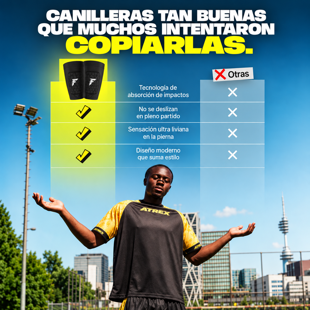 Drix - Canilleras Total Flair